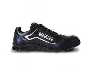 Sparco Nitro Unisex Adult Safety Work Shoes, Black, 13 UK
