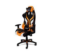 Sparco Torino Gaming / Office Bucket Seat Chair in Black / Fluro Orange