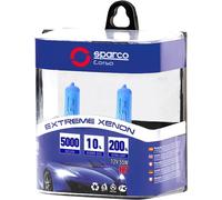 SPARCO Pair H7 12V 55W Cool White Halogen Car Headlight Bulbs Original