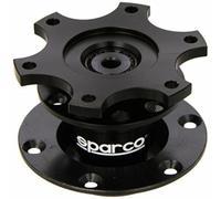 Sparco Quick Release Steering Wheel Hub Black 6 x 70 mm