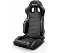 Sparco Sport Seat R100 MY22 - Black Skai + White Stitching - Reclinable