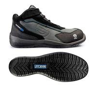 Sparco s0751541nrnr Racing Evo Shoe, Black, Size 41