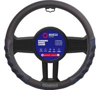SPARCO S101 - Universal Car Steering Wheel Cover, Blue Color.