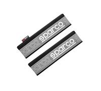 Sparco Set of 2 Sparco New SPC Belt Pads Black/Grey Universal
