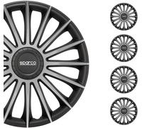 Sparco Set Sparco Wheel Covers Torino 14-inch Black/Silver