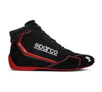Sparco Slalom Ankle Boots 2022 Size 43 Black/Red, Unisex Adult Boots, Standard, EU, Standard, 9.5 UK
