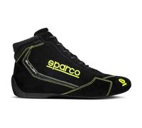 Sparco Unisex Slalom Boots 2022 Size 44 Black/Yellow Boat Shoe, Standard, 9.5 UK