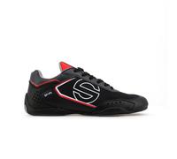 SPARCO SP-F5 Trainers Sneakers Black Red Motor Sports Racing Driving Shoes