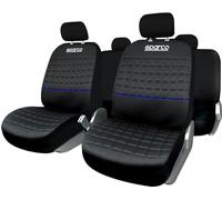 Sparco SPC1042AZ Set of Car Seat Covers Lazio Blue