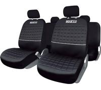 SPARCO SPC1042SV Seat Cover Sets, Model: Lazio, Gray, Grey