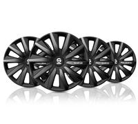 Sparco Wheel Covers Milano - 16-inch - Black/Grey - Set of 4 pieces