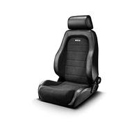 Sparco Sport Seat GT - Black Skai + Black Microfibre - Reclinable