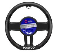 Sparco Steering Wheel Cover SPC - D-Type 35cm - compatible with Peugeot 208 & 308 II, Black
