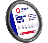 SPARCO Steering Wheel Cover Origin Black/Red TPU Universal Anti-Slip Logo