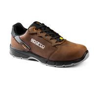 Sparco Targa S3S ESD Safety Shoes / Trainers - Composite Toecap, Leather Upper