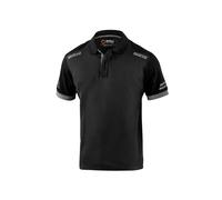 Sparco Polo Shirt Teamwork 02415 NRGS Unisex Short Sleeve Black/Grey XL