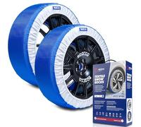 Sparco Textile Snow Chains Model Artika Size XXL. Silent and Vibration-Free. Quick and Easy Installation. EN-16662-1 and ÖNORM V5121 Certified. ABS Compatible, Blue