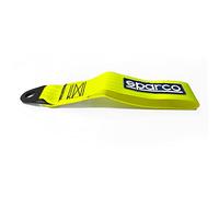 SPARCO 01638GF Performance Towing-Hook-Ribbon - Fluo Yellow - max. 2000kg - 16mm Hole