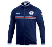 Sparco Unisex Martini Racing Sweatshirt, Multi-Colour, XX-Large, Navy