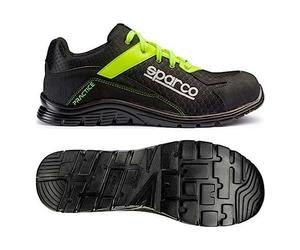 Sparco Unisex Practice Industrial Shoe, black, 11.5 UK