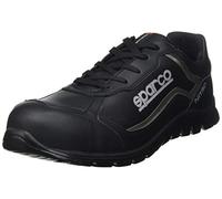 Sparco Unisex Sparco Teamwork Scarpa Antinfortunistica Da Lavoro - Bassa Per Uomo Donna Nitro S3 Src Fire and Safety Boot, Black, 9.5 UK