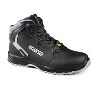 Sparco Unisex Targa-h ESD S3s Sr Fo Fire Safety Shoes, Black dark grey, 10 UK