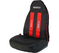 SPARCO Universal Seat Cover 3D Black Red With Side Weave