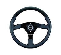 Sparco Universal Steering Wheel L505 - Black Leather - Diameter 350mm