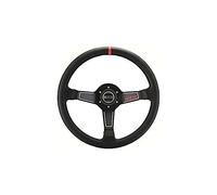 Sparco Universal Steering Wheel L575 - Black Leather - Diameter 350mm