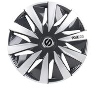 Set Sparco wheel covers Lazio 13-inch grey/silver