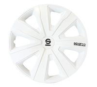 Sparco Wheel Covers Palermo - 15-inch - White - Set of 4 pieces
