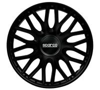 Sparco SPC1396BK Set Wheel Covers Roma 13-inch Black