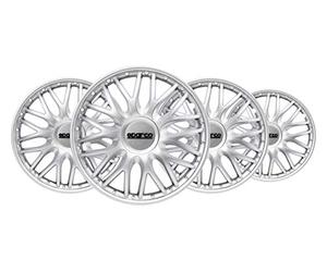 Sparco Wheel Covers Roma - 14-inch - Silver - Set of 4 pieces