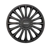 Sparco Wheel Covers Treviso - 13-inch - Black - Set of 4 pieces