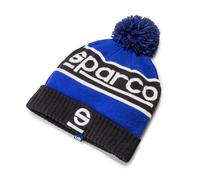 SPARCO Windy Bobble Winter Hat acrylic cap NAVY BLUE/BLACK