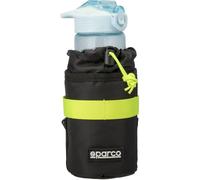 Sparco Yellow Microfiber Aluminum Foil Bicycle Water Bottle Holder with External Storage Pocket