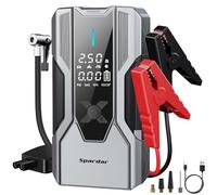 Spardar 8000A Jump Starter Power Pack, 150 PSI, 12V (for all Gasoline and 10L Diesel Engines), Type-C Fast Charging, Car Jump Starter with LED Flashlight