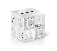 Zilverstad Money Box, Zinc, Gray, Standard Size