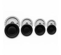 Spare Gas Cooker Kit 8 Pieces - 4 Burners + 4 Hollow Plates Compatible with Ariston, Nardi, Whirpool | High Quality Cooker Accessories" Code C00082831-482000027572 (Incavi Plates)