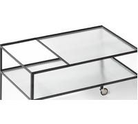 Spare glass pane 2 pieces for bar trolley Richard Lampert