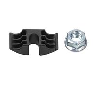 Spare Hardware Parts IKEA MALM Bed Frame Crescent Nut and Small Nut Pack (Replacement for IKEA Part #122998 + 114254) (Pack of 4)