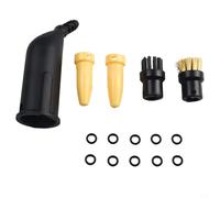 Spare Head Brush Components for Steam Vacuum Cleaner Models SC2 SC3 SC4 SC5 Includes Nozzle Brushes and Sealing Rings for Efficient Cleaning