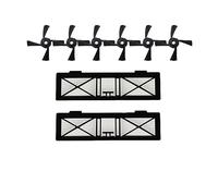 Spare Main Side Brush Hepa Filter Compatible With Neato Botvac D Series D3 D4 D5 D6 D7 D9 D10 D70E D75 D80 D85 Robot Vacuum Cleaner Parts (Color : Set M)