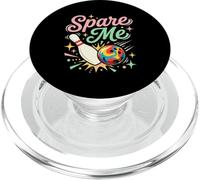 Spare Me Bowling Pin Strike Lane Ten Pin Bowling Bowler PopSockets PopGrip for MagSafe