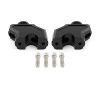 Spare Part Compatible With For Nightster 975 RH975S 2022 2023 2024 Motorbike Handlebar Relocator Set Handle Bar Riser Offset Black Aluminum