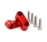 Spare Part Compatible With For XR600R For XR230 Motard For XR250 Motard Motorcycle Handlebar Riser Clamp Cover Handlebar Clamp Rising Extension Adaptor