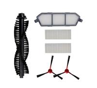 Spare Parts Accessories Kit, Compatible with AIRROBO P10 Robot Vacuum Cleaner Replacement Parts, 2 Hepa Filter, 1 Primary Filter，1 Roller Brush, 2 Side Brush,