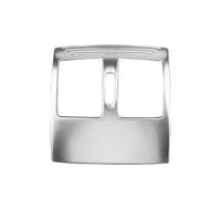 Spare Parts Car Styling Rear Air Conditioning Vent Frame Decoration Cover Trim For Benz W204 W207 C207 C E Class(Silver)