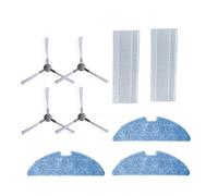 Spare Parts Compatible With ABIR G20S,Includes Side Brus 4pcs,HEPA Filters 2pcs, Mop 3pcs