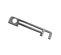 Spare Parts For BMW 3 Series E46 1998-2005 Car Carbon Fiber Center Control Panel Instrument Dashboard Cover Sticker Trim(TYPE A)